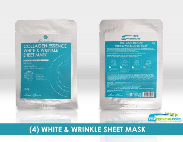 Collagen Essence White & Wrinkle Sheet Mask